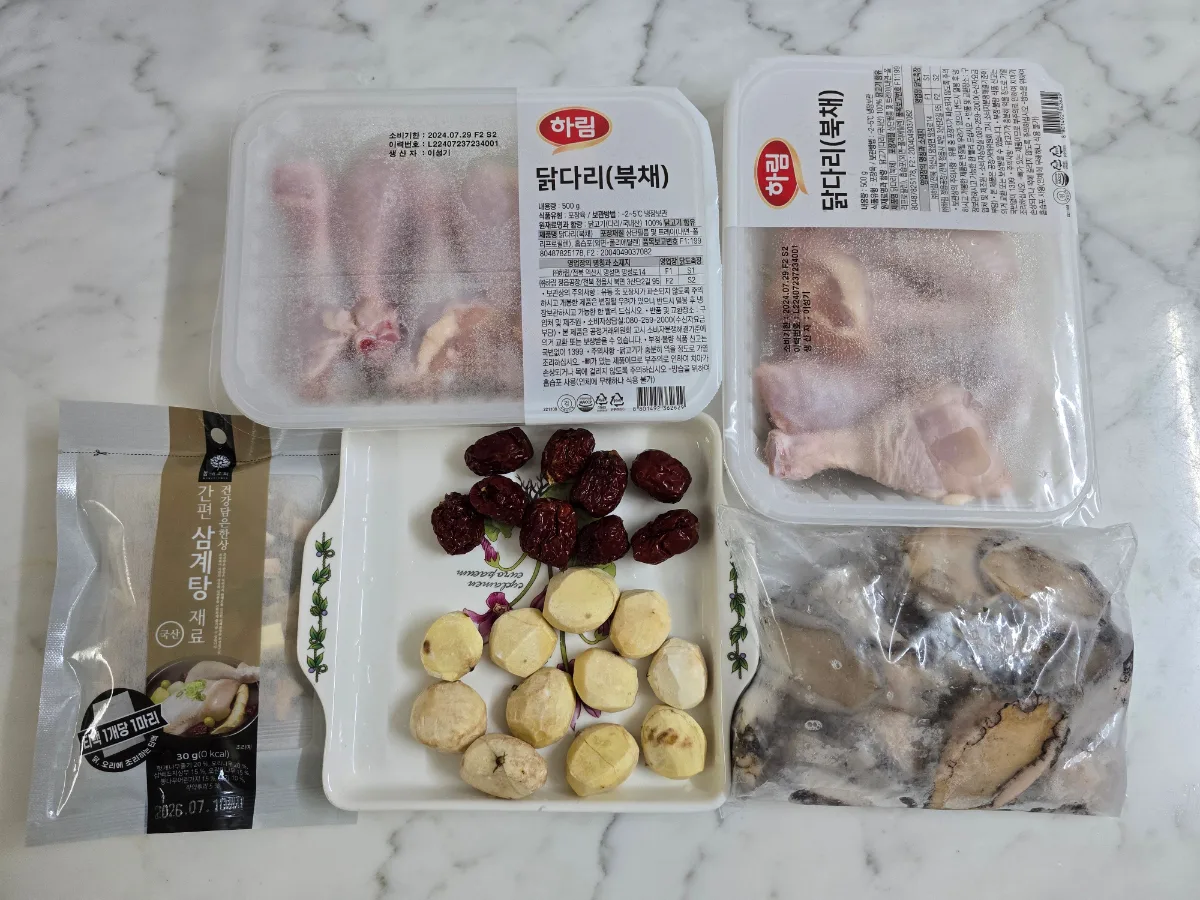 전복 삼계탕 끓이는법 닭다리 레시피 말복 날짜 복날 음식