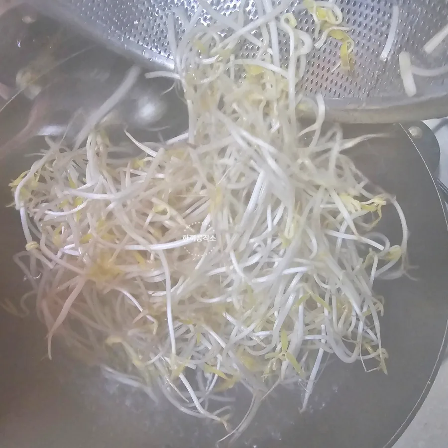 숙주나물무침 레시피 숙주나물 데치기 보관법 숙주 요리