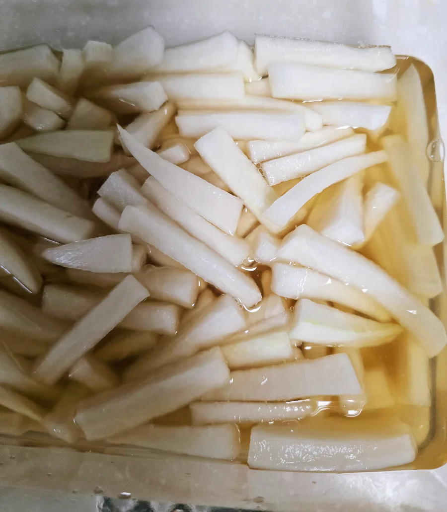 보쌈 무김치 만들기 보쌈무 무생채 만드는법