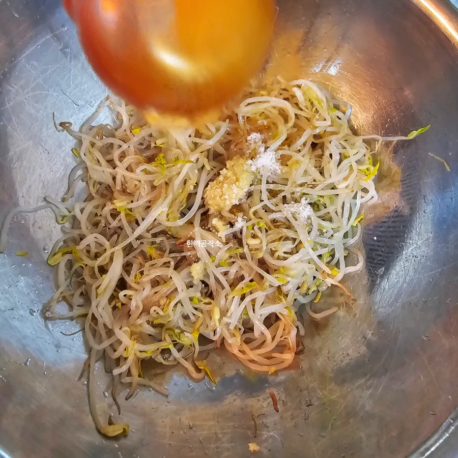 숙주나물무침 레시피 숙주나물 데치기 보관법 숙주 요리