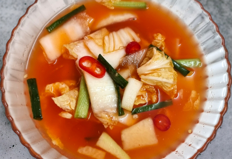 나박김치담그는법