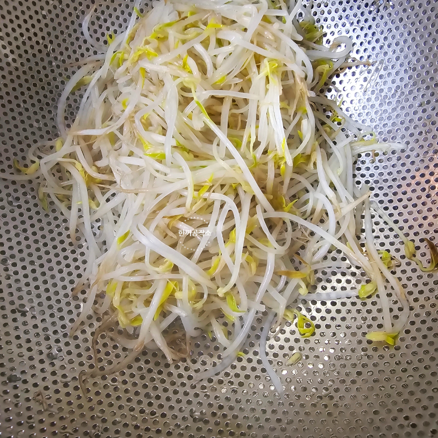숙주나물무침 레시피 숙주나물 데치기 보관법 숙주 요리 11 숙주나물무침