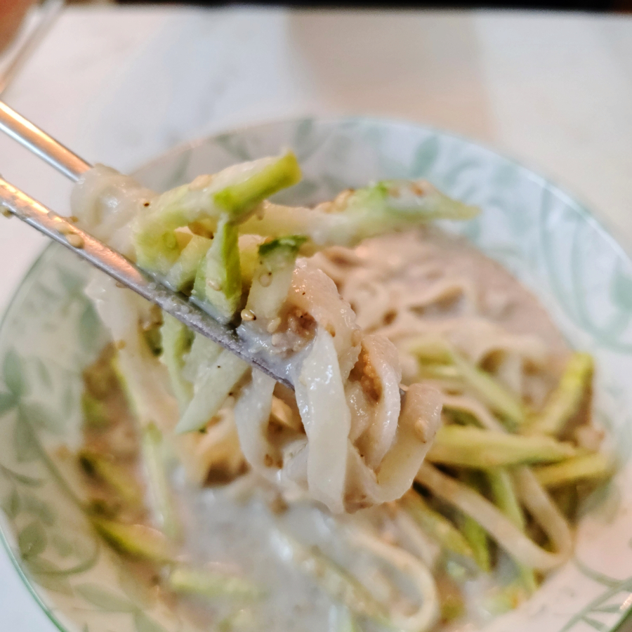 콩국수 만들기 시판용 콩국물로 쉽게 5분 컷 내돈내산 21 콩국수만들기