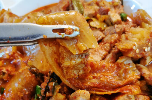 김치찜만들기