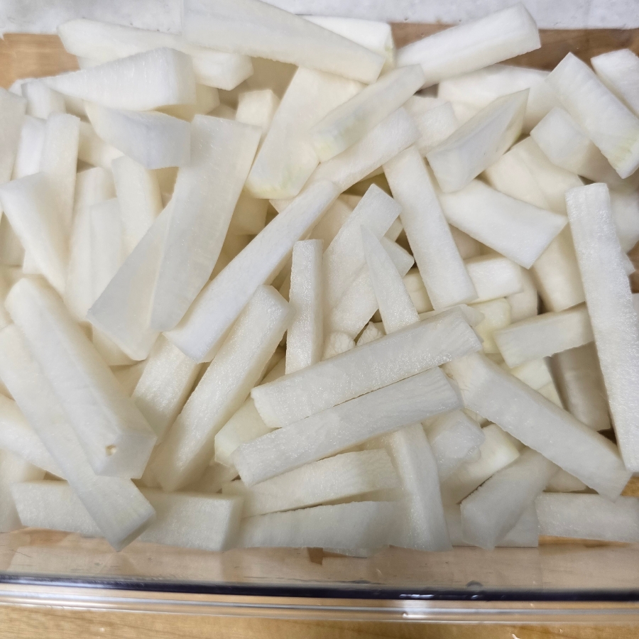 보쌈 무김치 만들기 보쌈무 무생채 만드는법 8 6 131