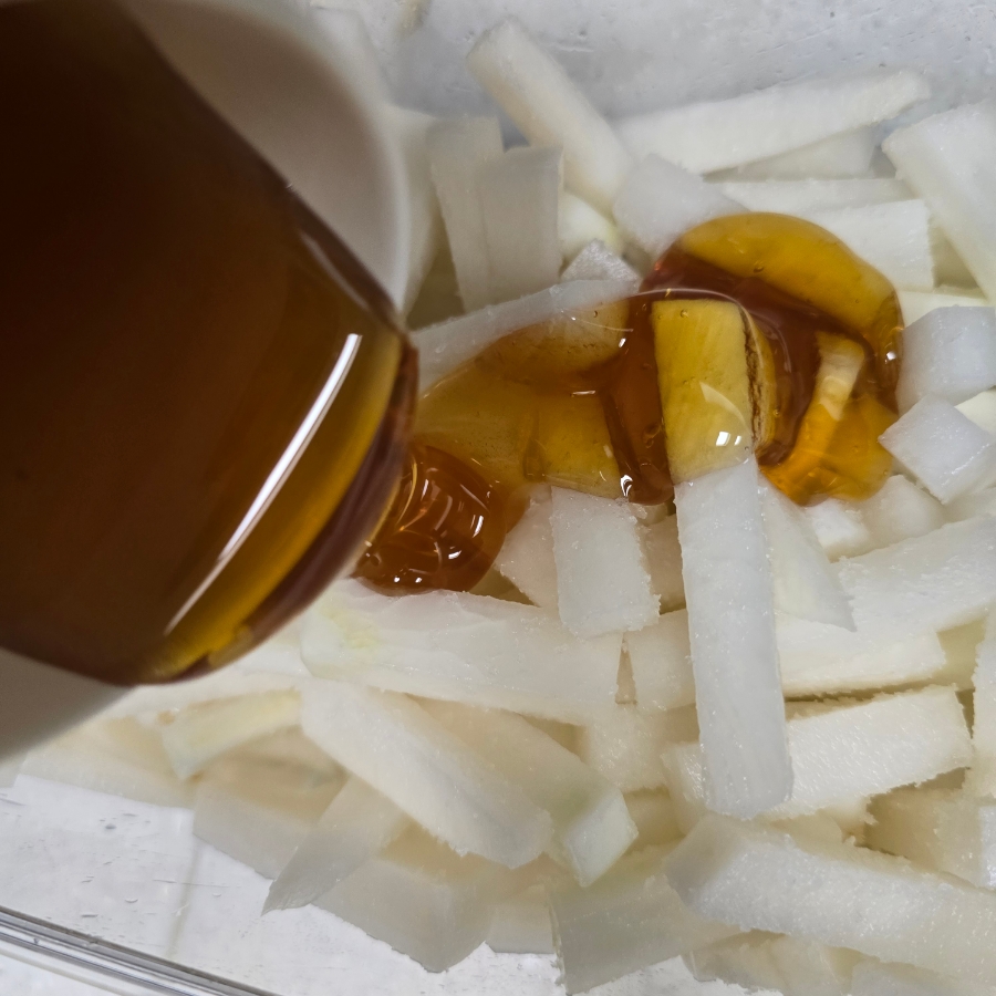 보쌈 무김치 만들기 보쌈무 무생채 만드는법 10 8 129