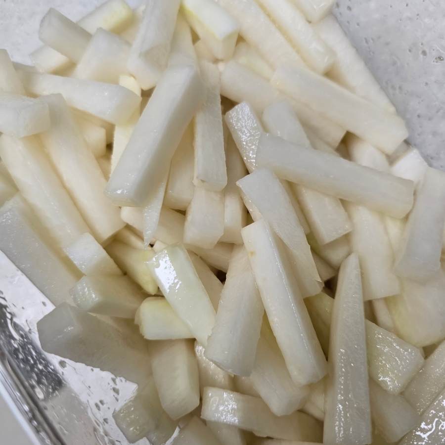 보쌈 무김치 만들기 보쌈무 무생채 만드는법 11 9 131