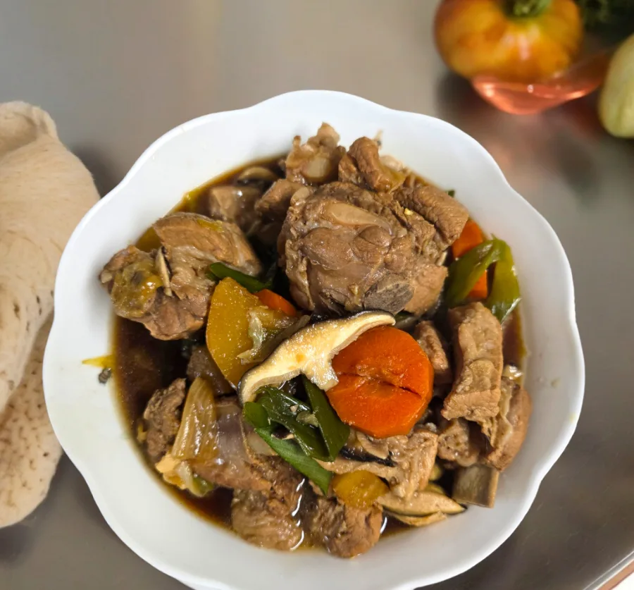 돼지갈비찜 레시피 간장 돼지 갈비찜 만들기