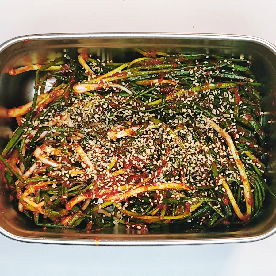 파김치 맛있게 담그는 법 쪽파김치 실파 김치 양념 레시피