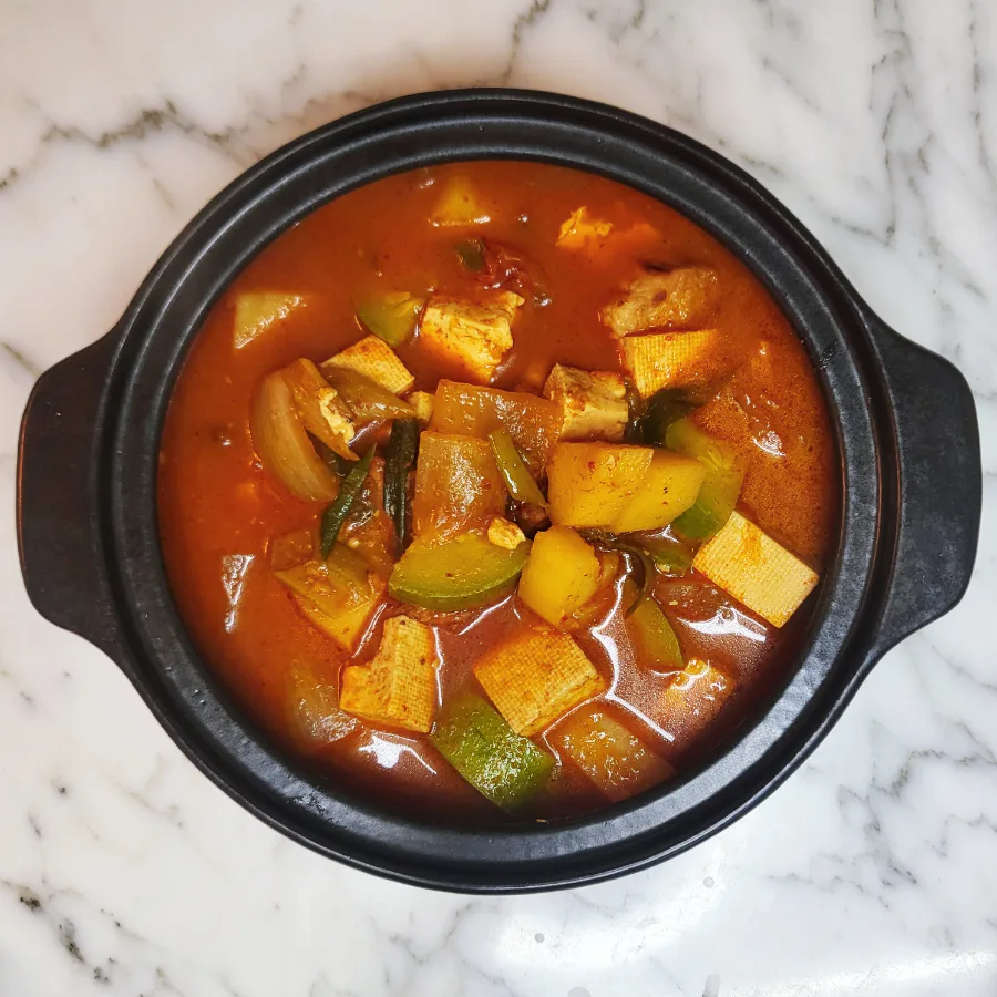 돼지고기 고추장찌개 류수영 레시피 애호박 고추장찌개