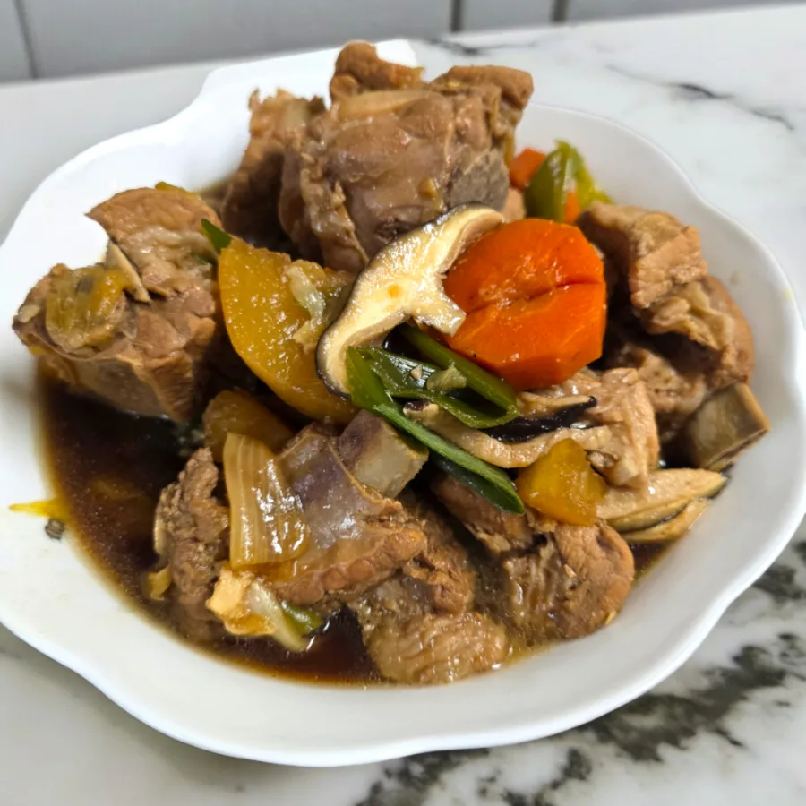 돼지갈비찜 레시피 간장 돼지 갈비찜 만들기