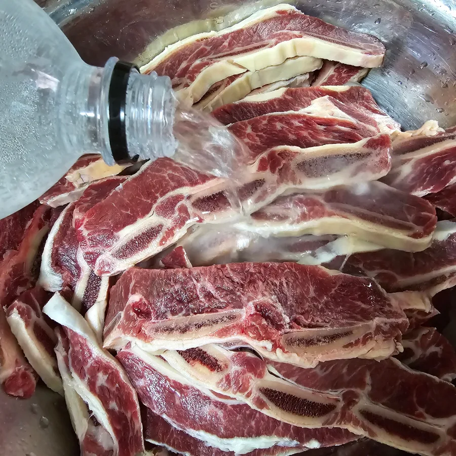 LA갈비구이 만드는 법 기가막힌 LA갈비재는법 양념장