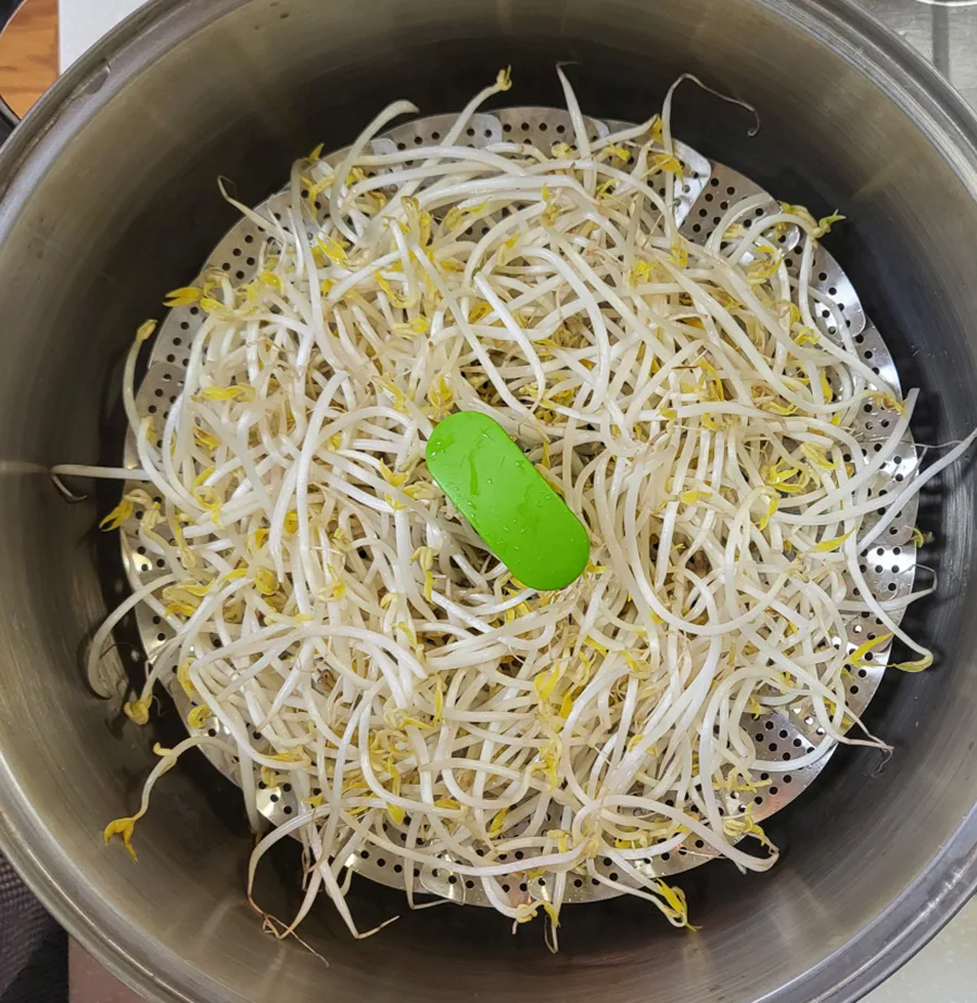 대패삼겹살 요리 대패삼겹살 숙주찜 야채찜 레시피 소스