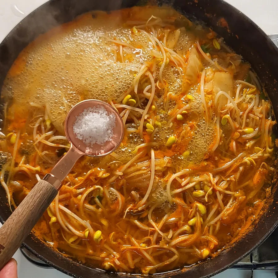김치 콩나물국 끓이는 법 얼큰 콩나물 김치국 레시피