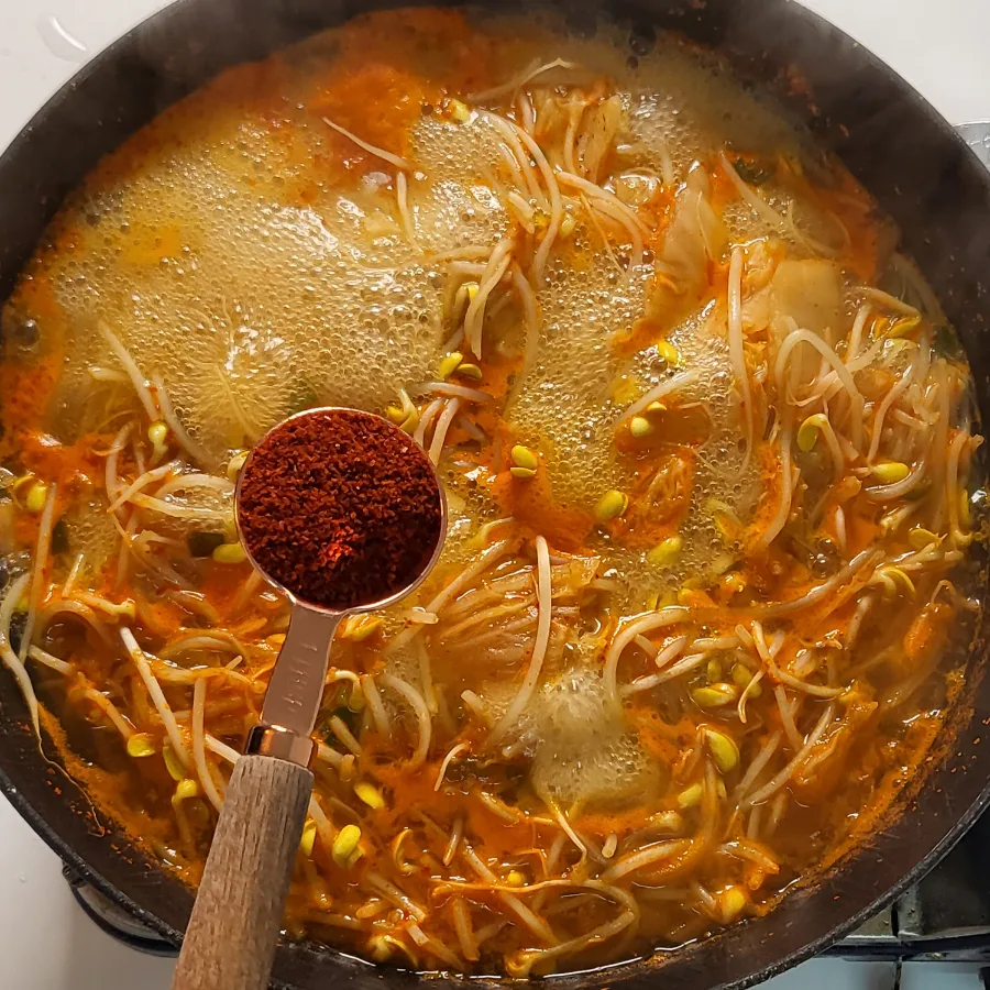 김치 콩나물국 끓이는 법 얼큰 콩나물 김치국 레시피