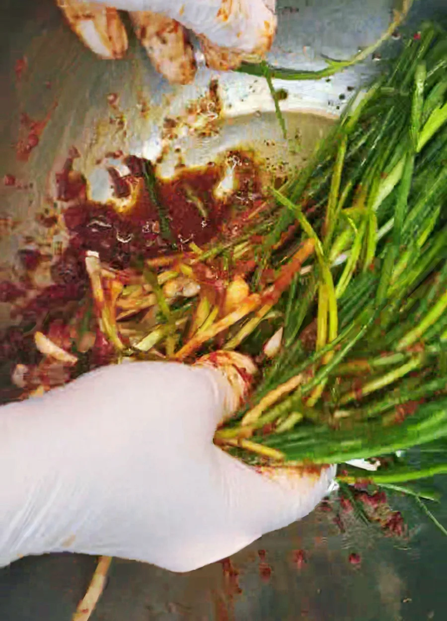 파김치 맛있게 담그는 법 쪽파김치 실파 김치 양념 레시피