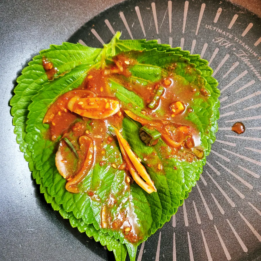 깻잎찜 만드는법 깻잎 양념장 간장깻잎찜