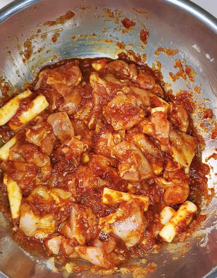 닭갈비 양념 황금 레시피 양념장 만들기 닭다리살 요리