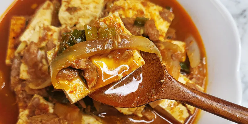 참치 두부찌개 만드는법 참치두부짜글이 참치캔요리