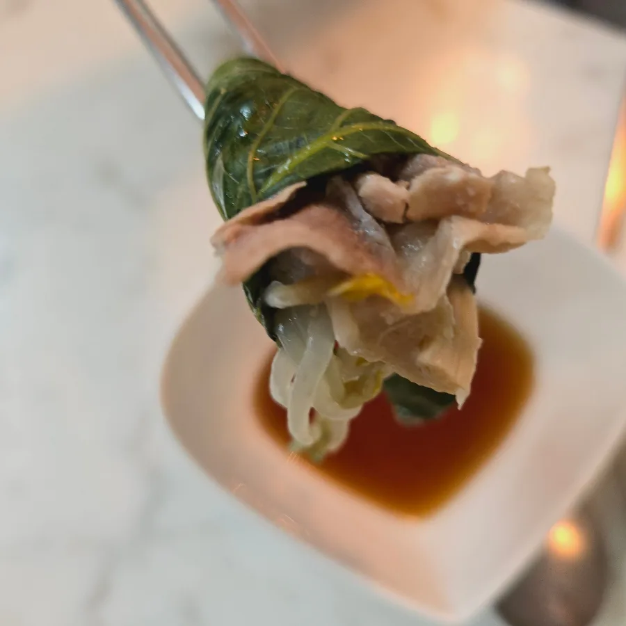 대패삼겹살 요리 대패삼겹살 숙주찜 야채찜 레시피 소스