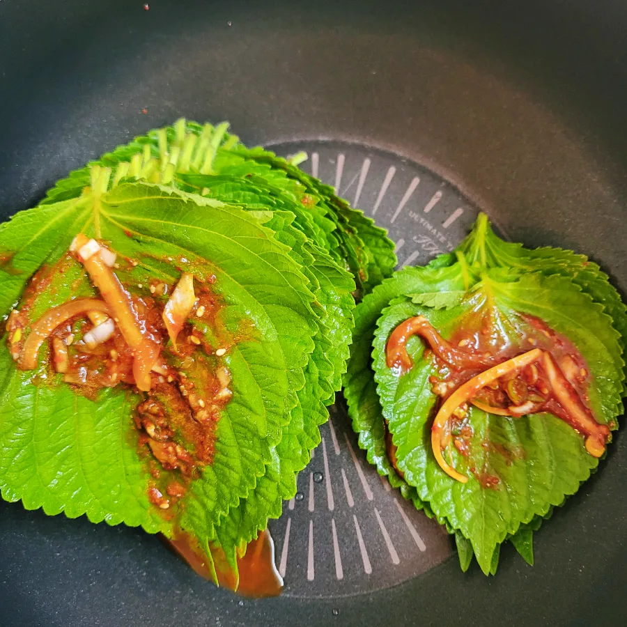 깻잎찜 만드는법 깻잎 양념장 간장깻잎찜
