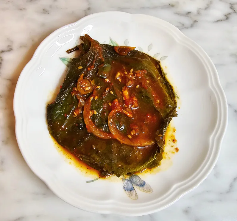 깻잎찜 만드는법 깻잎 양념장 간장깻잎찜