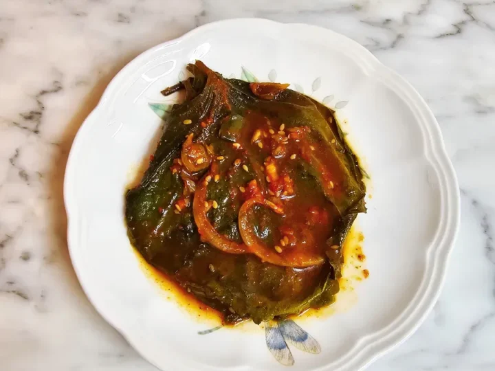 깻잎찜 만드는법 깻잎 양념장 간장깻잎찜