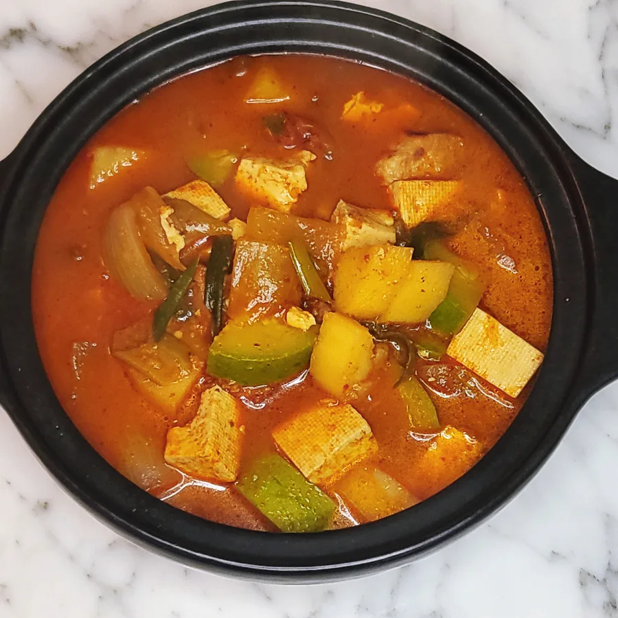 돼지고기 고추장찌개 류수영 레시피 애호박 고추장찌개