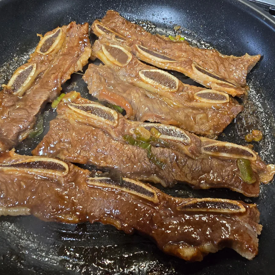 LA갈비구이 만드는 법 기가막힌 LA갈비재는법 양념장