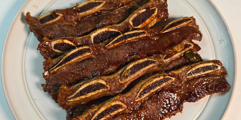 LA갈비구이 만드는 법 기가막힌 LA갈비재는법 양념장