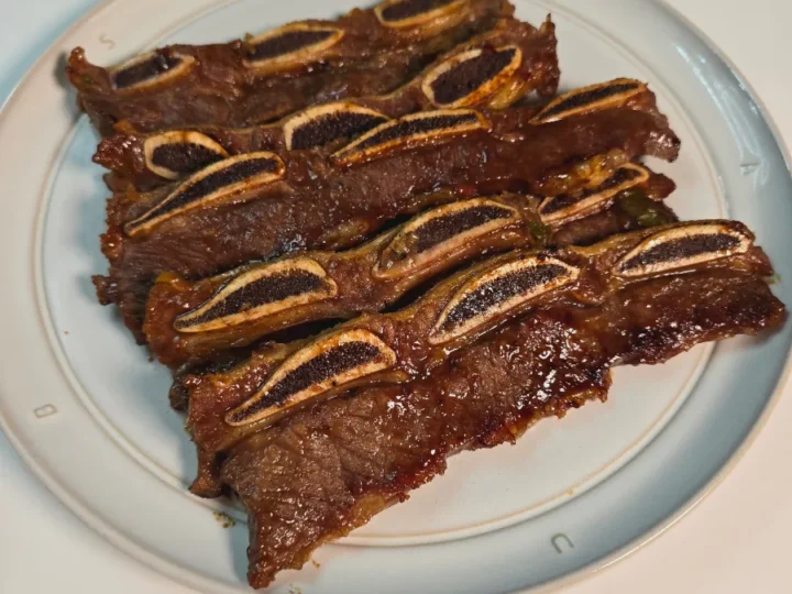LA갈비구이 만드는 법 기가막힌 LA갈비재는법 양념장