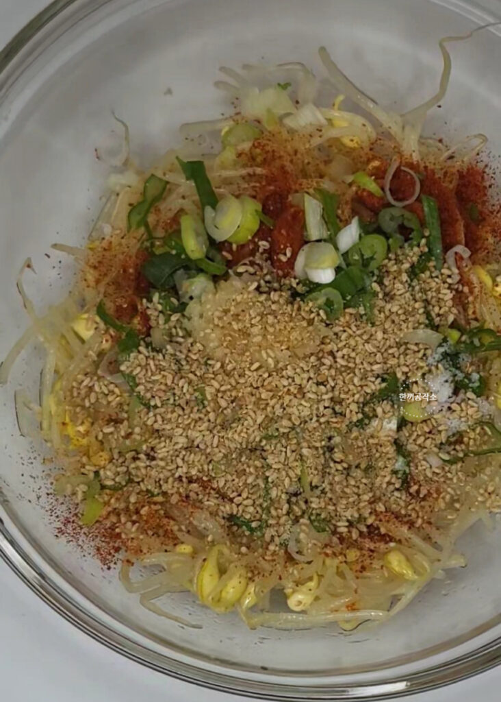 콩나물무침 레시피 콩나물 삶는시간 13 11 80