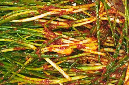 파김치담그는법