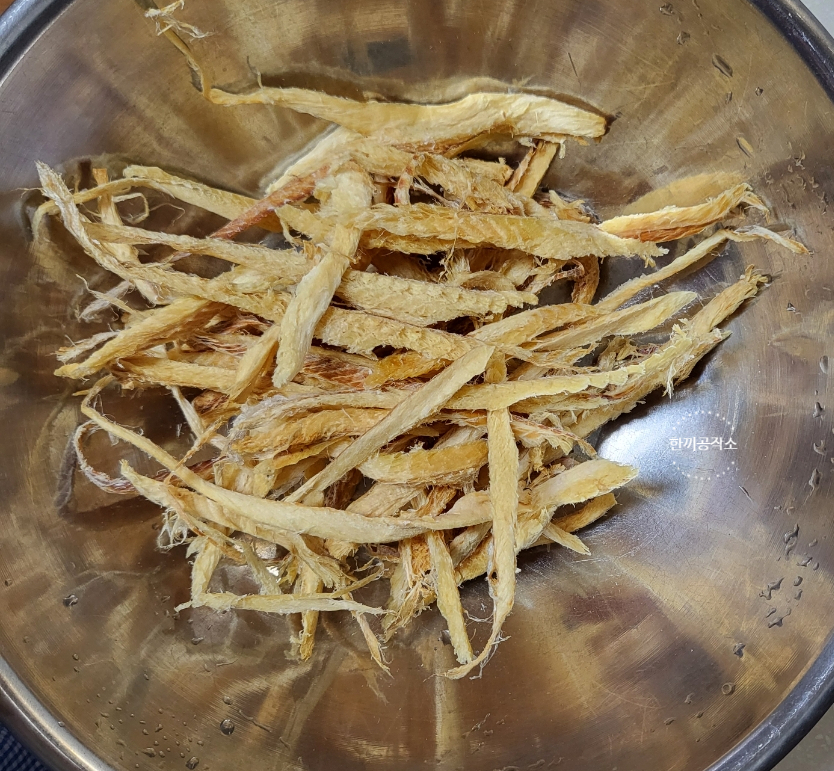 황태채무침 북어채무침 만드는 법 촉촉한 황태채 레시피 3 2 31