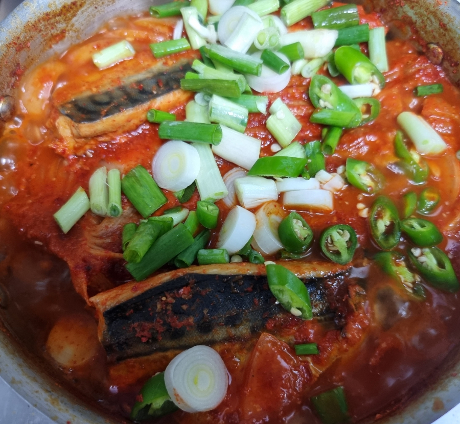 고등어 김치찜 레시피 묵은지 고등어조림 만드는법 25 21 29