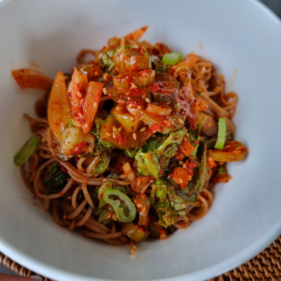 편스토랑 이찬원 오이지무침 비빔국수 레시피 25 오이지무침 비빔국수