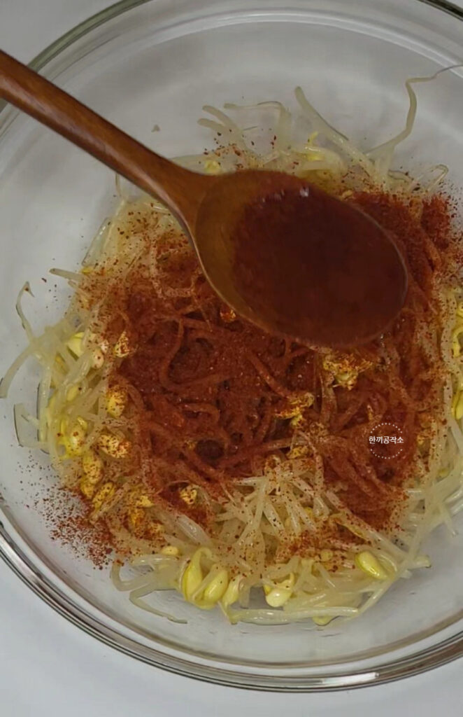 콩나물무침 레시피 콩나물 삶는시간 10 8 81