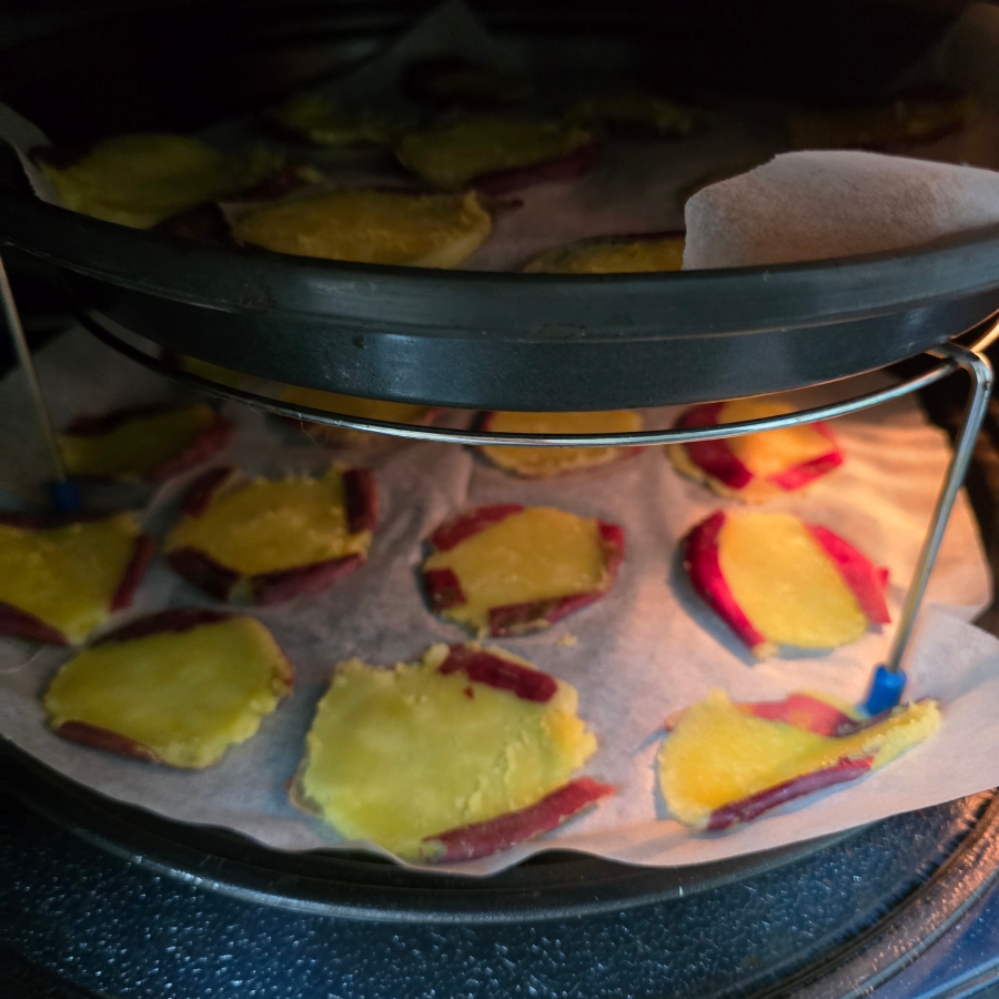 고구마칩 고룽지 만들기 에어프라이어 고구마 삶기 9 8 88