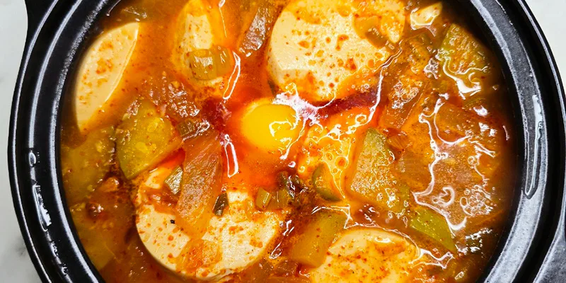 순두부찌개 끓이는 법 양념 고기 없는 레시피