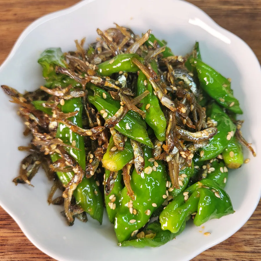 꽈리고추멸치볶음 멸치볶음 레시피