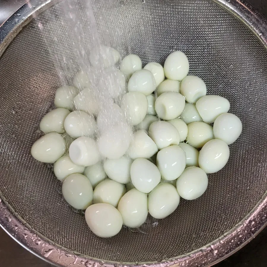 메추리알 장조림 만들기 양념 소고기 다짐육 레시피