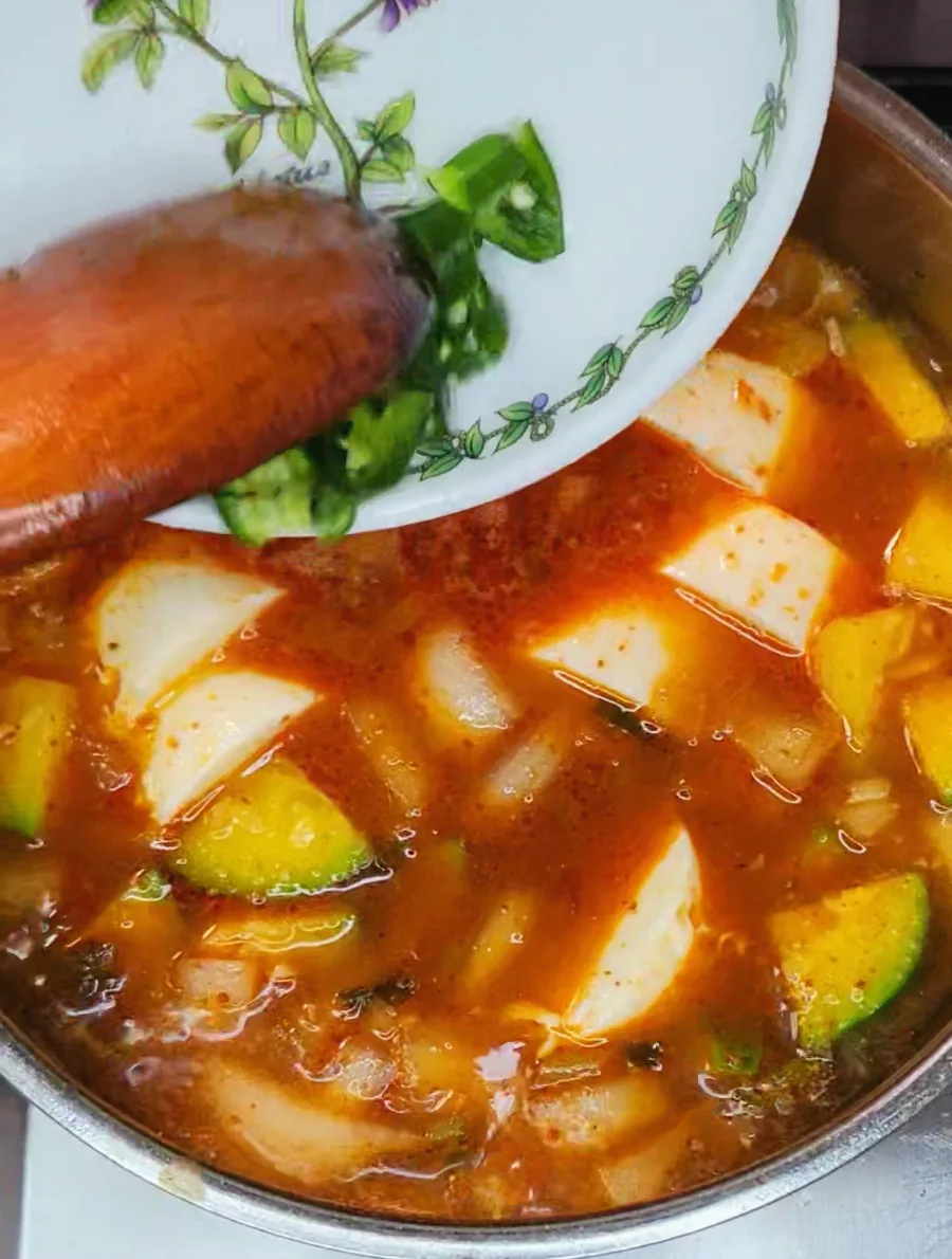순두부찌개 끓이는 법 양념 고기 없는 레시피