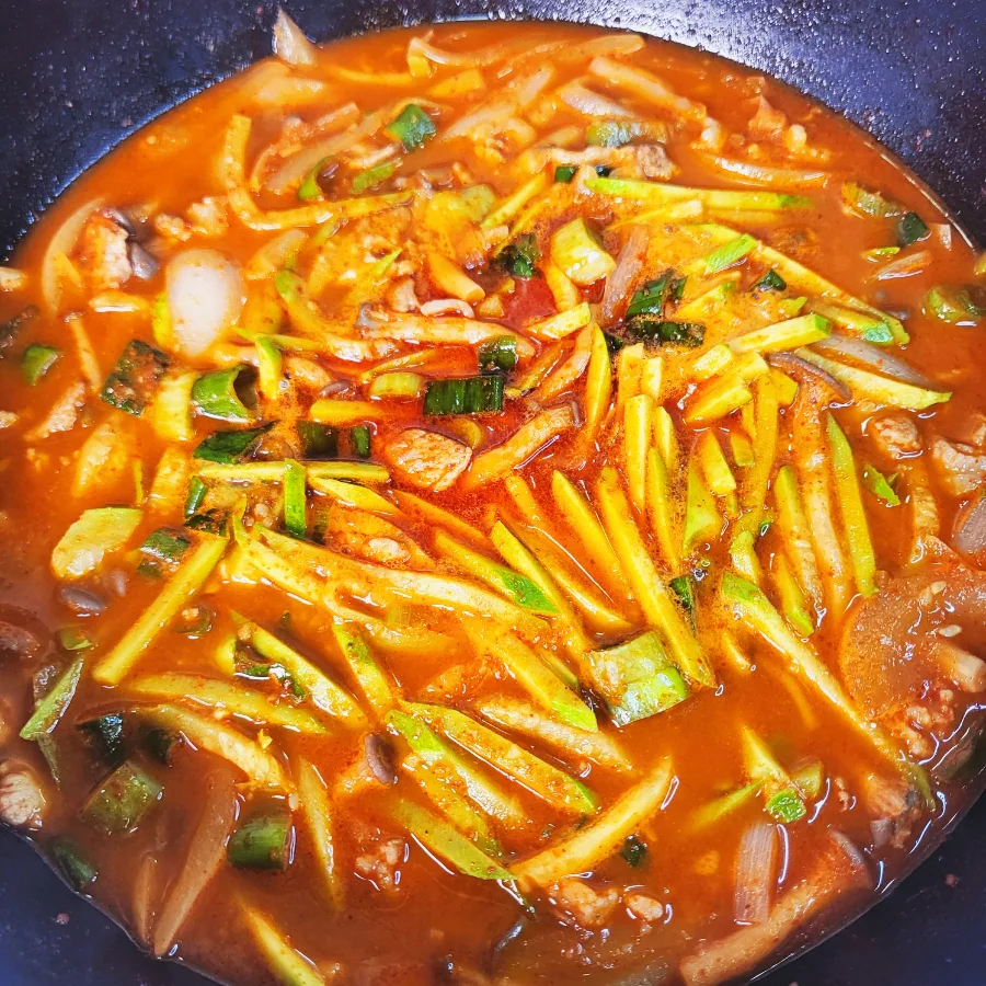 백종원 광주 애호박찌개 백패커2 애호박 고추장찌개 레시피