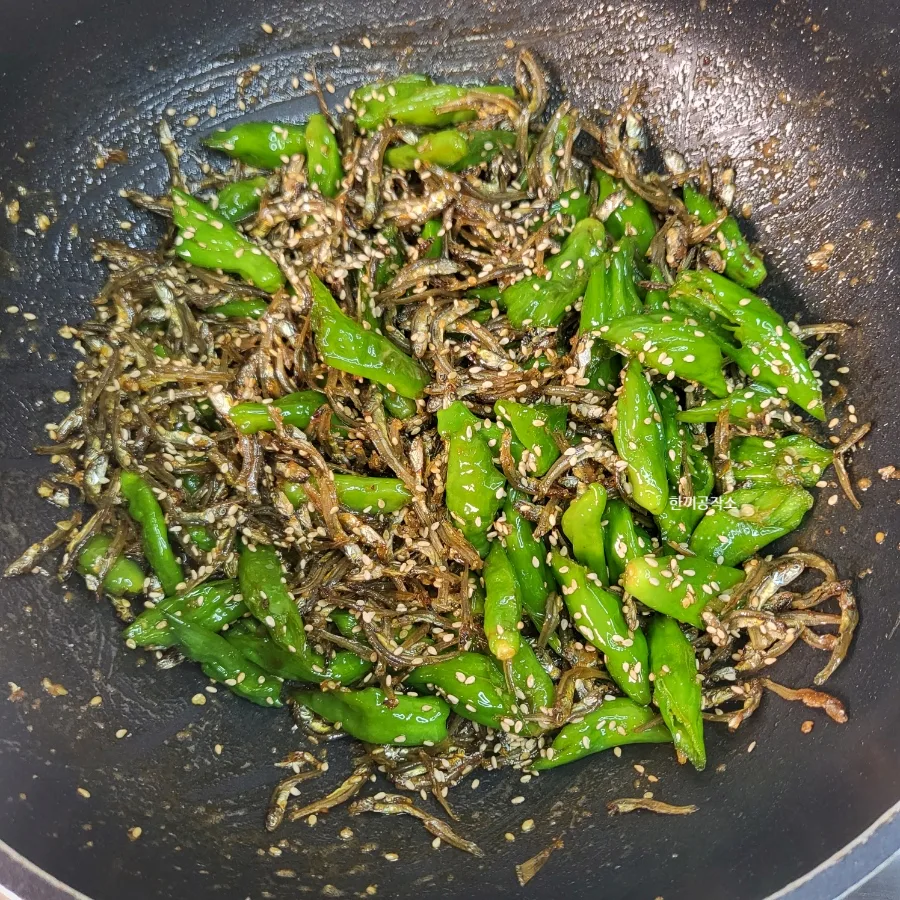 꽈리고추멸치볶음 멸치볶음 레시피