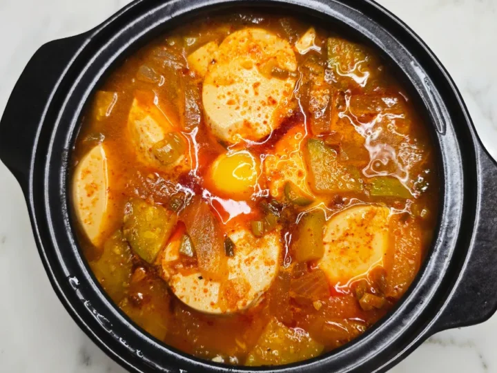 순두부찌개 끓이는 법 양념 고기 없는 레시피