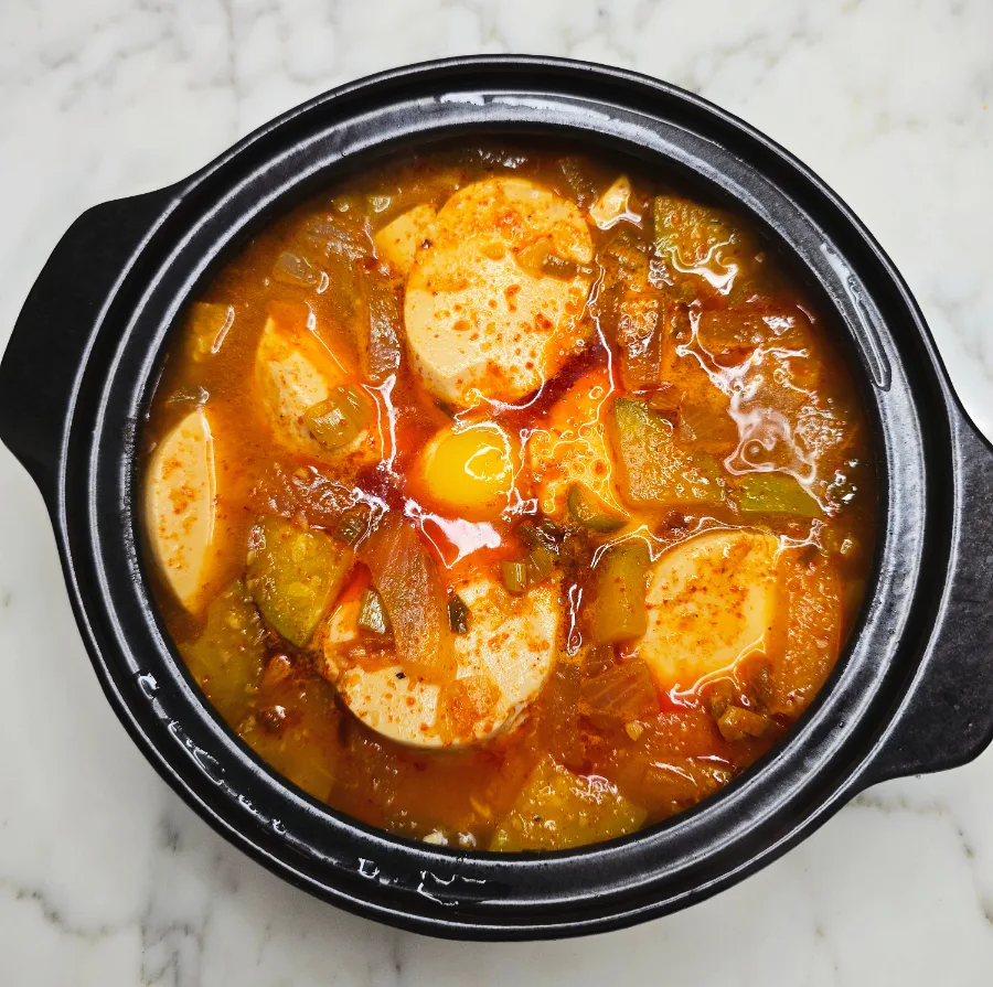 순두부찌개 끓이는 법 양념 고기 없는 레시피