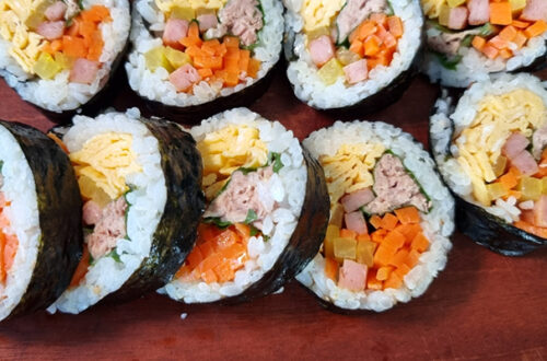 김밥 맛있게 싸는 법