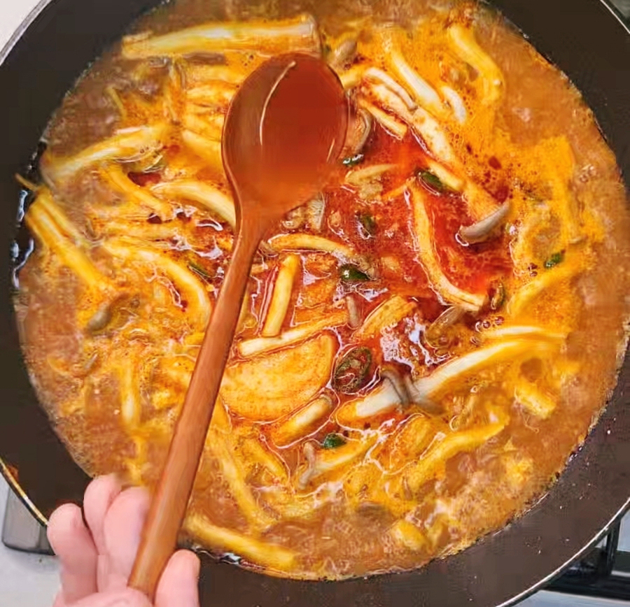 백종원 광주 애호박찌개 백패커2 애호박 고추장찌개 레시피 16 14 49