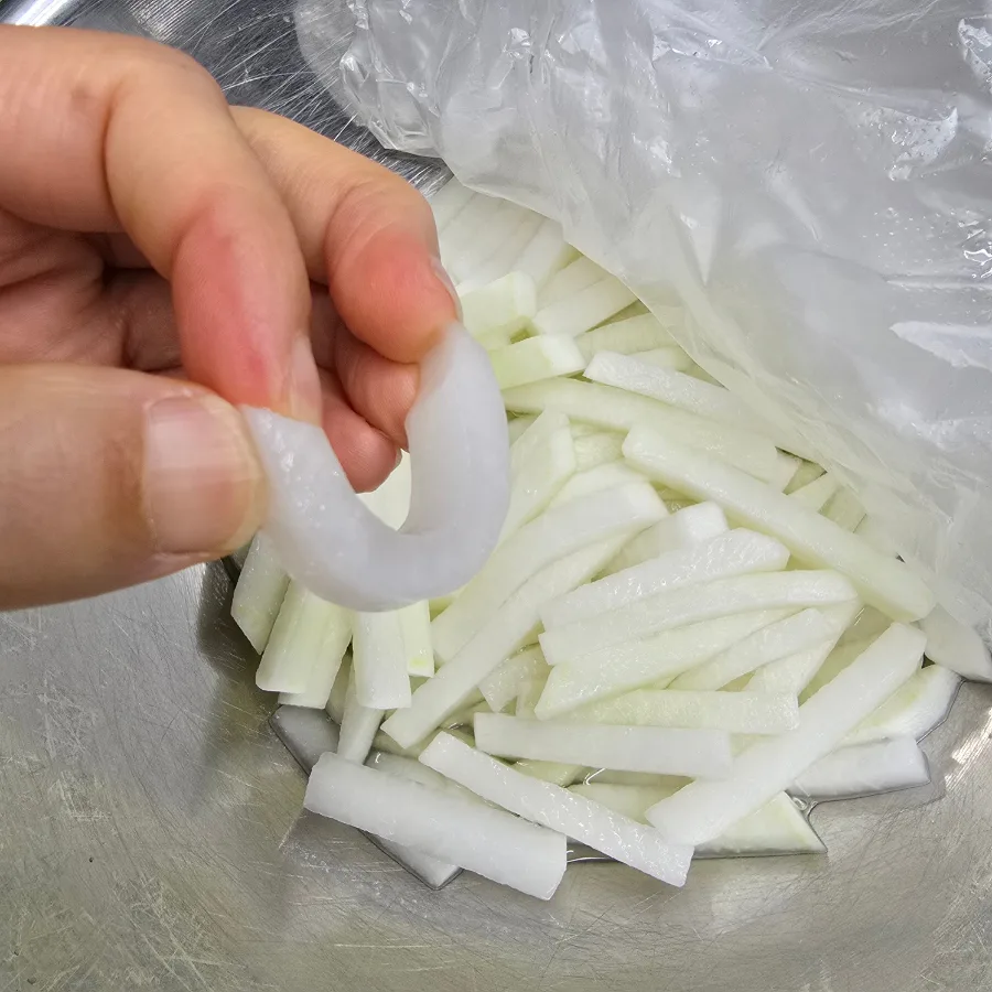 류수영 오징어회무침 어남선생 레시피 오징어 데치기