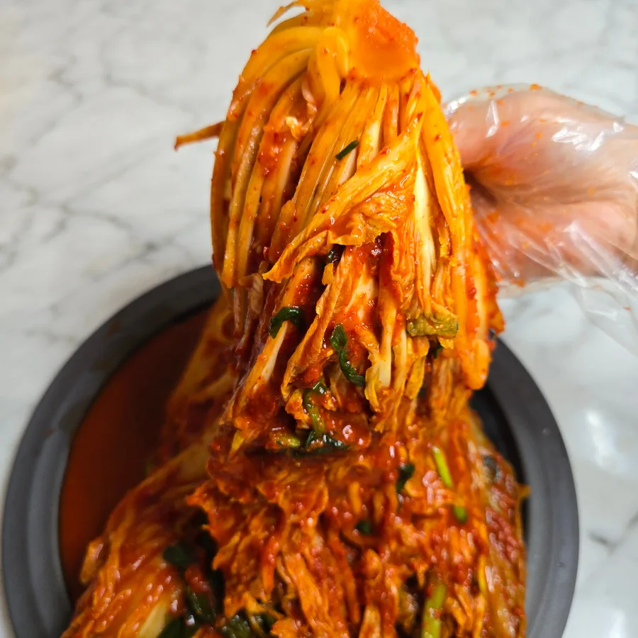 김장김치 양념 레시피 고랭지 절임배추 20kg 양념 김장육수 만들기
